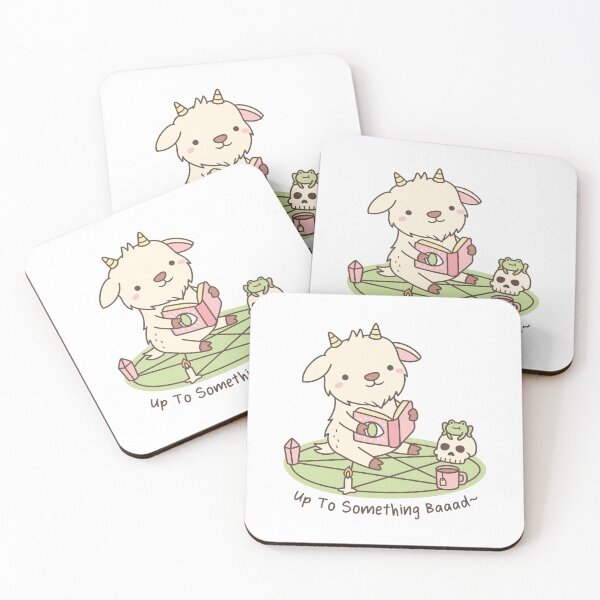 Item preview, Cute Goat Up To Something Baaad designed and sold by rustydoodle.