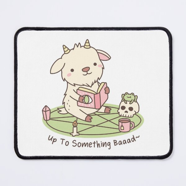 Item preview, Cute Goat Up To Something Baaad designed and sold by rustydoodle.