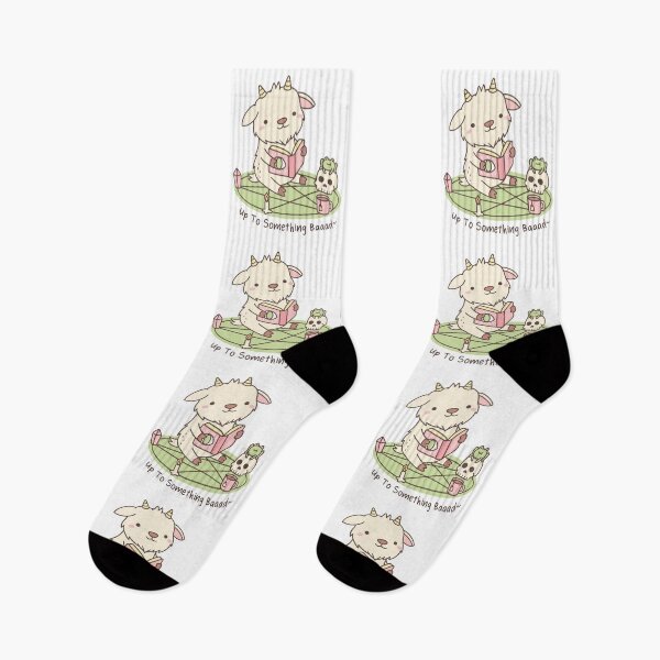 Item preview, Cute Goat Up To Something Baaad designed and sold by rustydoodle.