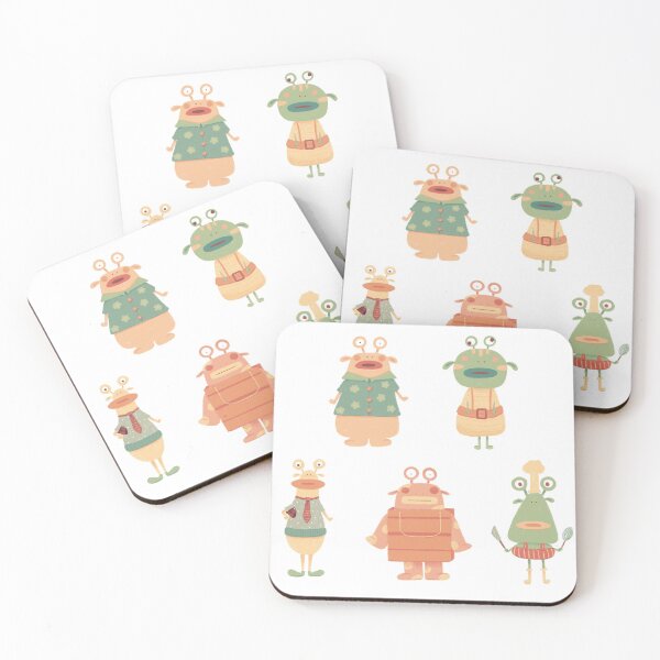 Item preview, Funny cute Monsters Illustration designed and sold by DahiArt.