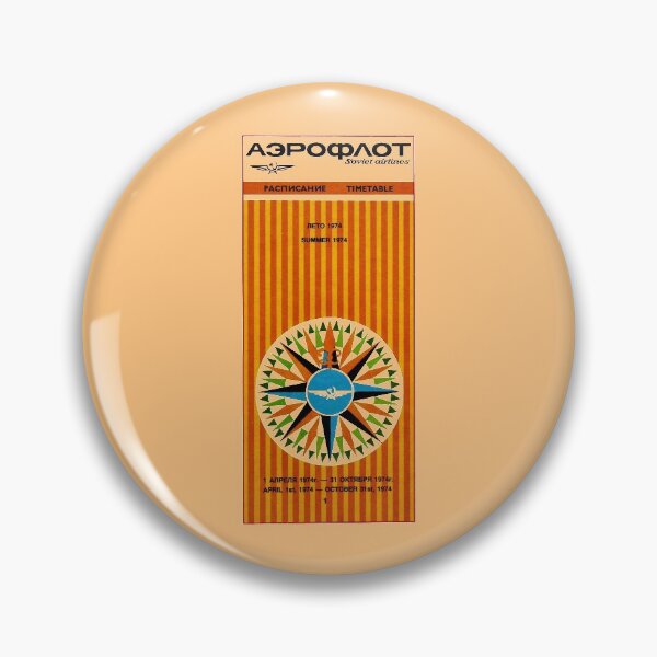 Item preview, WE'RE FLYING AEROFLOT - TIMETABLE designed and sold by ThrowbackAds.