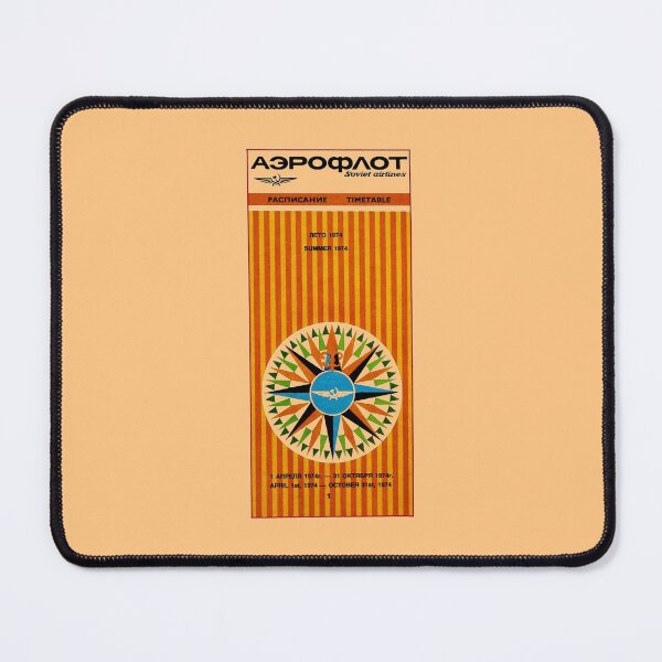 Item preview, WE'RE FLYING AEROFLOT - TIMETABLE designed and sold by ThrowbackAds.