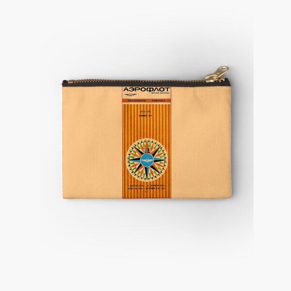 Item preview, WE'RE FLYING AEROFLOT - TIMETABLE designed and sold by ThrowbackAds.