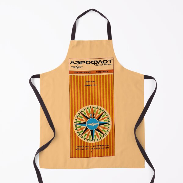 Item preview, WE'RE FLYING AEROFLOT - TIMETABLE designed and sold by ThrowbackAds.