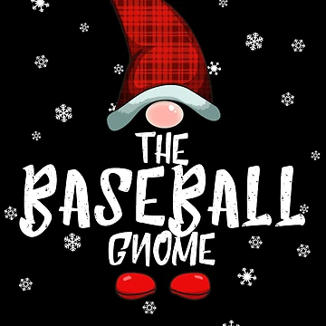 Imagen de la obra Baseball Gnome Family Christmas Pajama Baseball Gnome Gear de DynamicDesign