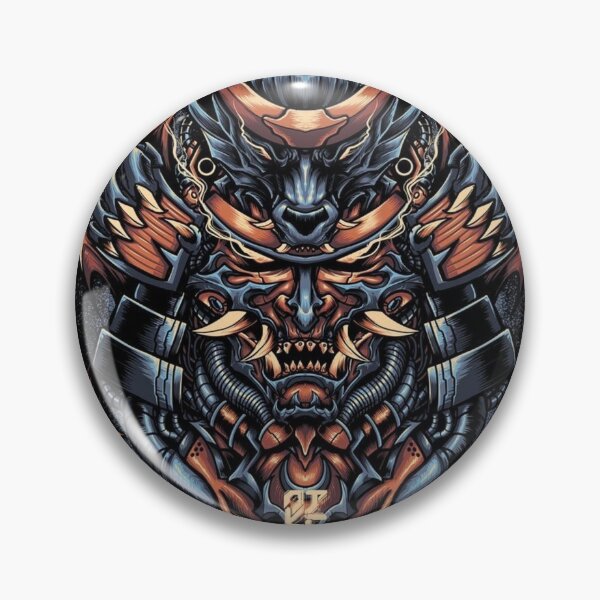 Item preview, Oni Mask Japanese Culture Art M ByTe designed and sold by Bubu World.