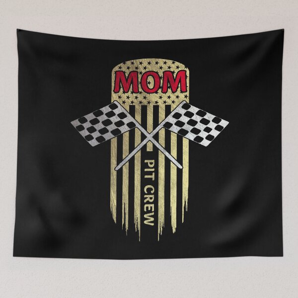 Item preview, Mom Pit Crew Funny Car Racer Quote Speed Fanatics designed and sold by GR-ART.