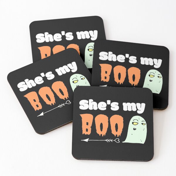Item preview, She's my boo - She's my girlfriend - Halloween romance designed and sold by For the love of Pixels.