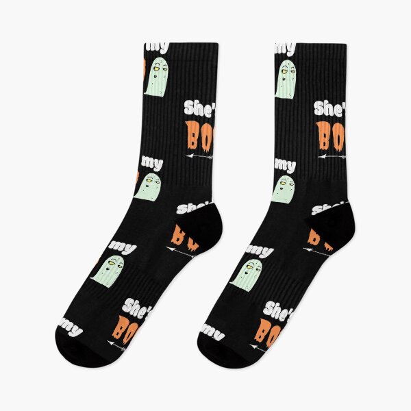 Item preview, She's my boo - She's my girlfriend - Halloween romance designed and sold by For the love of Pixels.