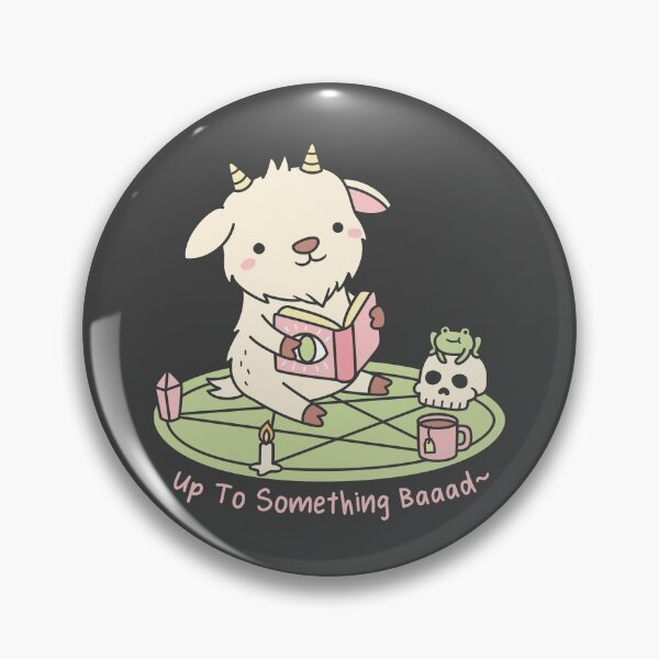 Item preview, Goat Up To Something Baaad Funny Doodle designed and sold by rustydoodle.