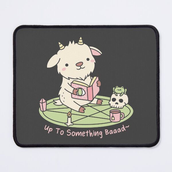 Item preview, Goat Up To Something Baaad Funny Doodle designed and sold by rustydoodle.