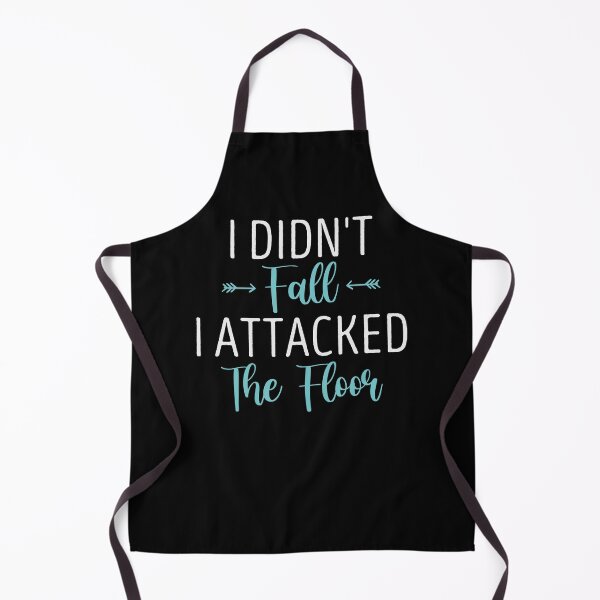 Item preview, I Didn't Fall I Attacked the Floor / Funny Sarcasm Gift Idea / Christmas Gifts designed and sold by Chamssou.
