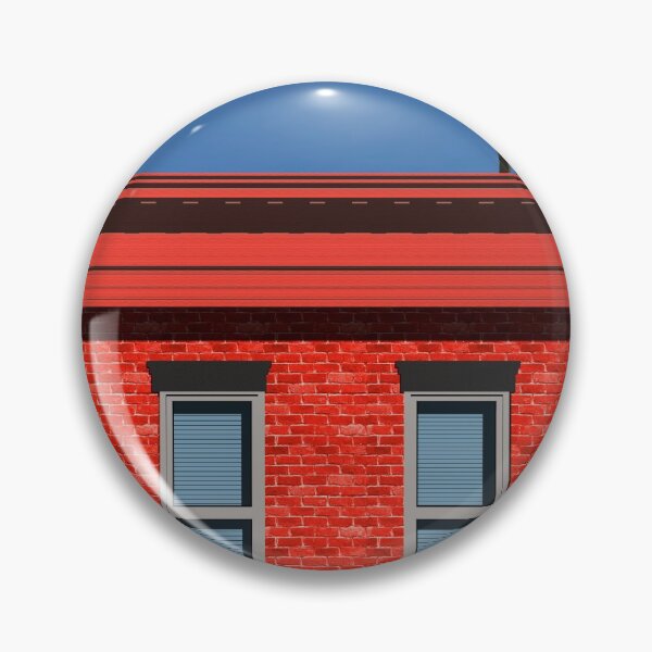 Item preview, Red building designed and sold by Luis J. de la Fuente.