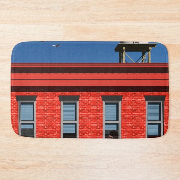 Item preview, Red building designed and sold by Luis J. de la Fuente.