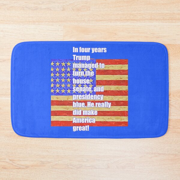 Item preview, In Four Years Trump Managed to Turn the House, the Senate and Presidency Blue... (Joke) T-Shirt designed and sold by CristalleLisa.