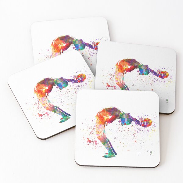 Item preview,  Rhythmic gymnastics in watercolor designed and sold by paulrommer.