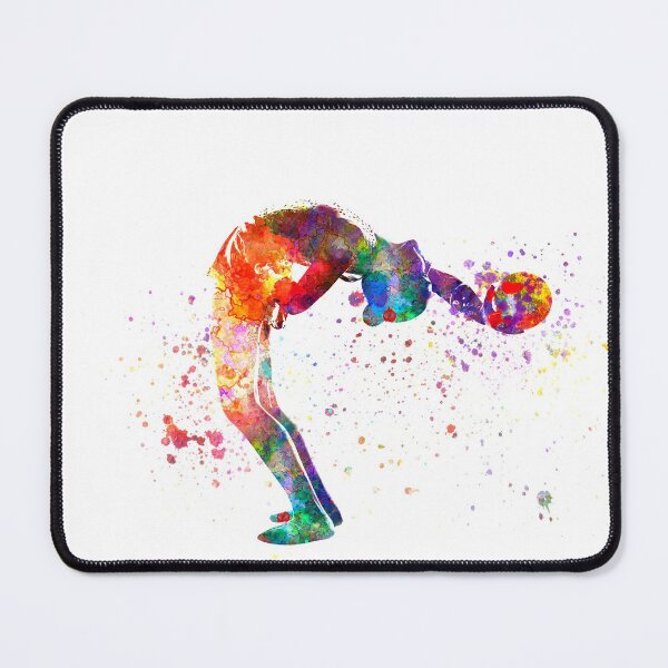 Item preview, Rhythmic gymnastics in watercolor designed and sold by paulrommer.