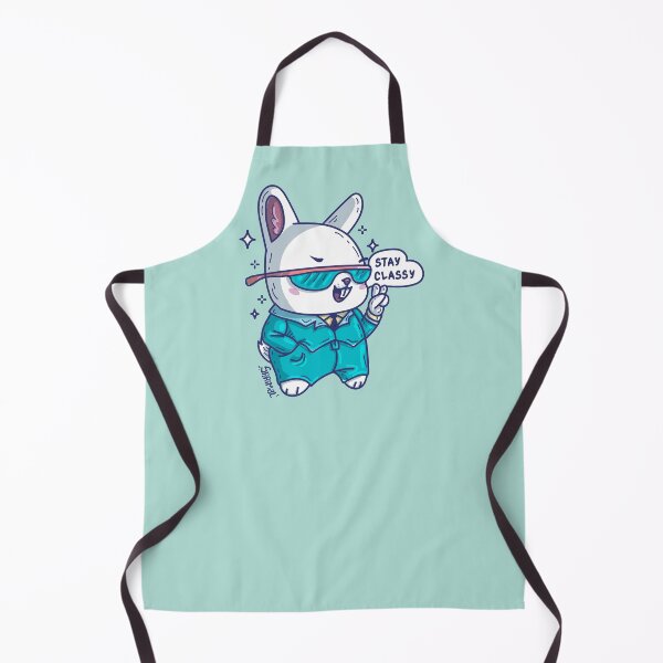 Item preview, Kawaii Cute Rabbit in a suit saying "Stay Classy" designed and sold by SPIRIMAL.