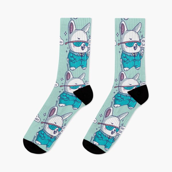 Item preview, Kawaii Cute Rabbit in a suit saying "Stay Classy" designed and sold by SPIRIMAL.