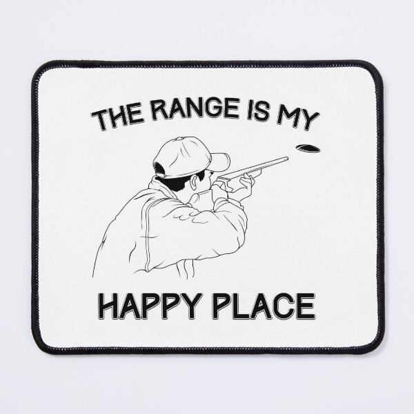 Item preview, Funny The Range Is My Happy Place Gun Lover graphic designed and sold by jakehughes2015.