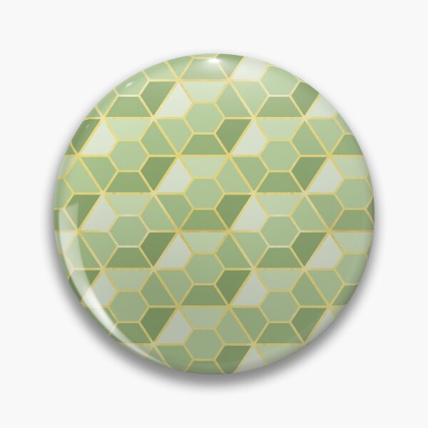 Item preview, Ice Crystal Facets // Pistachio designed and sold by The Wellington Boot.