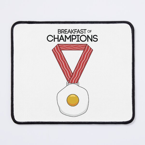 Item preview, Funny Breakfast graphic The Breakfast of Champions designed and sold by jakehughes2015.