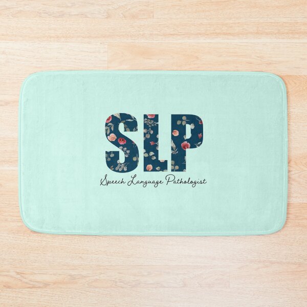 Item preview, floral Speech Language Pathologists  designed and sold by JavierShih.