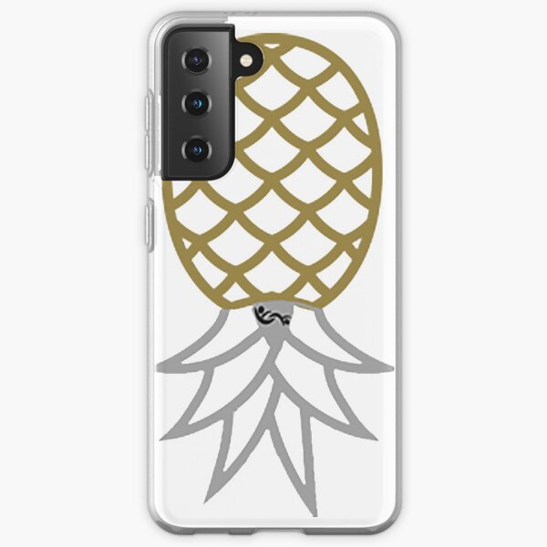 Upside Down Pineapple Swinger Symbol with Partners ID Swinger Logo Samsung Galaxy Soft Case