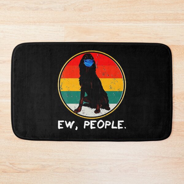 Item preview, Vintage Ew People Gordon Setter Dog Wearing Face Mask designed and sold by BegayStore.