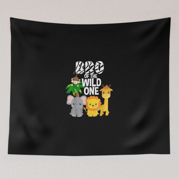 Item preview, Bro of the Wild One Zoo Theme Birthdayafari Jungle Animal designed and sold by SeyedshiNaia.