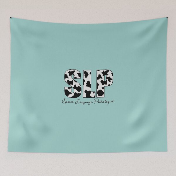Item preview, cowhide Speech Language Pathologists  designed and sold by JavierShih.