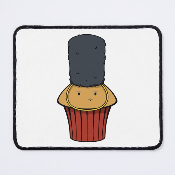 Item preview, Funny Clever English Muffin Pun print Queens Guard designed and sold by jakehughes2015.