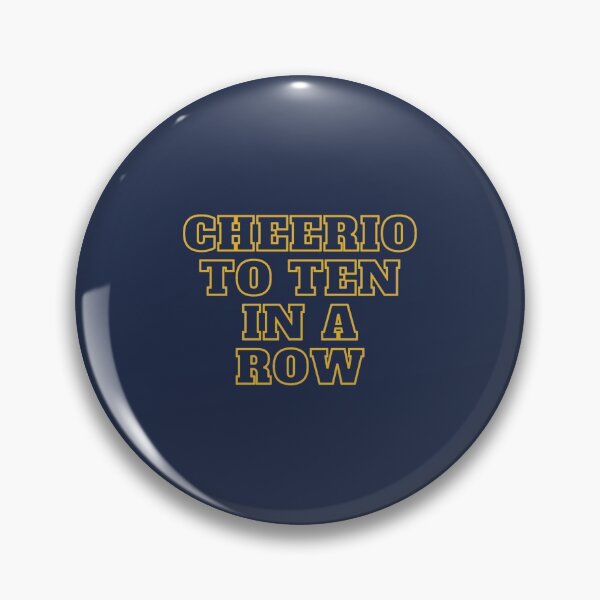 Item preview, Cheerio to 10 in a row   designed and sold by SuddenlyDays.