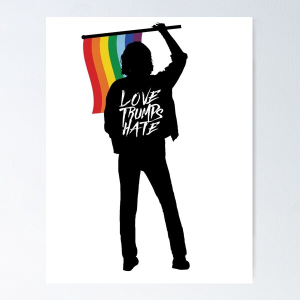 Item preview, Love Trumps Hate designed and sold by outofsuburbia.