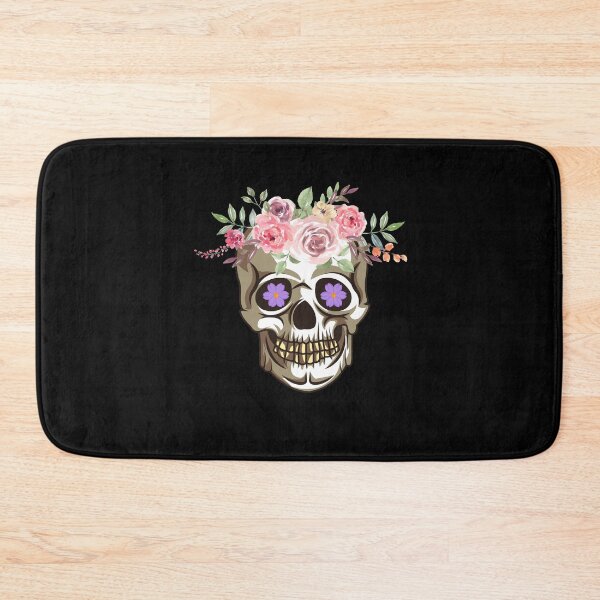Item preview, Sugar Skull Day Of The Dead Dia de Los Muertos Flowers designed and sold by Elkaissi3.