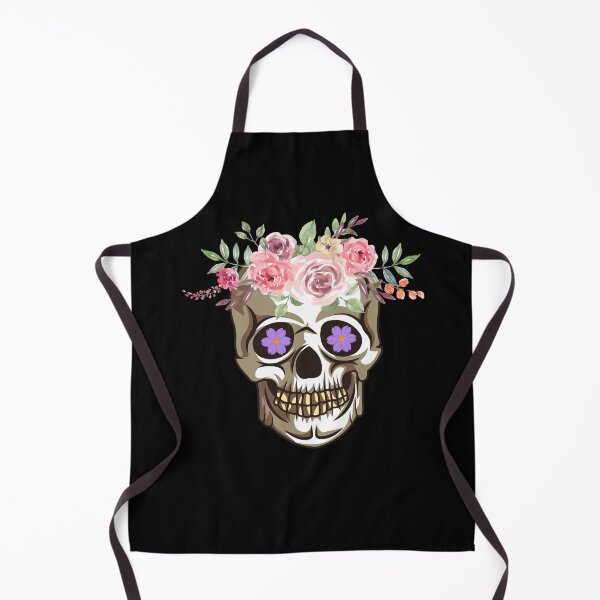 Item preview, Sugar Skull Day Of The Dead Dia de Los Muertos Flowers designed and sold by Elkaissi3.