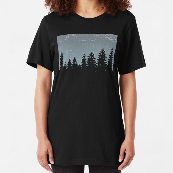 Nature tree Slim Fit T-Shirt