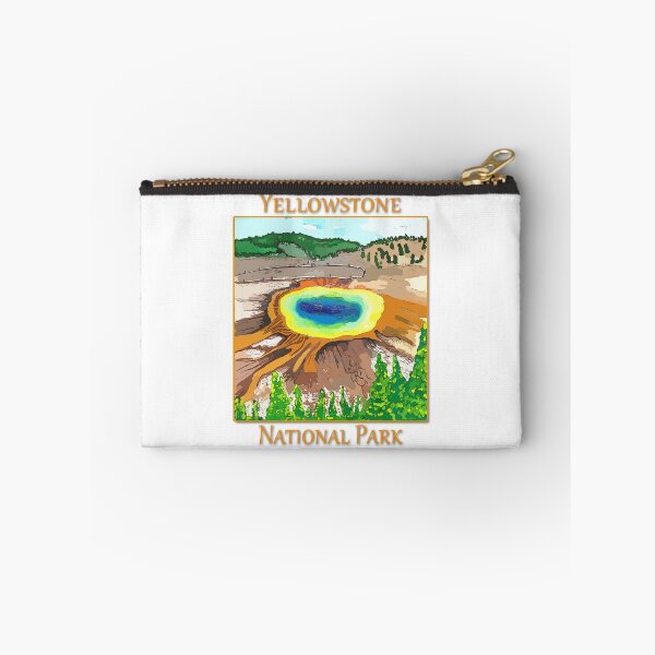 Item preview, Grand Prismatic Springs in Yellowstone National Park - WelshDesigns designed and sold by welshdesigns.