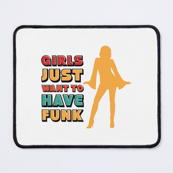 Item preview, Girls Just Want To Have FUNk Music Retro 70s Girl graphic designed and sold by jakehughes2015.
