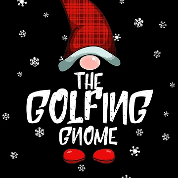 Imagen de la obra Golfing Gnome Family Christmas Pajama Golfing Gnome Gear de DynamicDesign