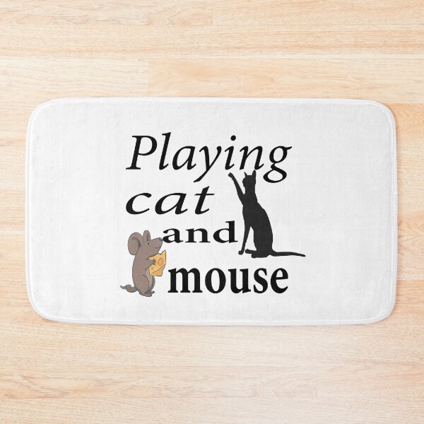 Item preview, playing cat  and mouse,Fanny Cat,  halloween happy  , fanny halloween baby boo halloween ,Ghost Of Disapproval, cutes fanny family gift idea for mom ,dad et siblings slim fit t-shirt   designed and sold by darishoping.