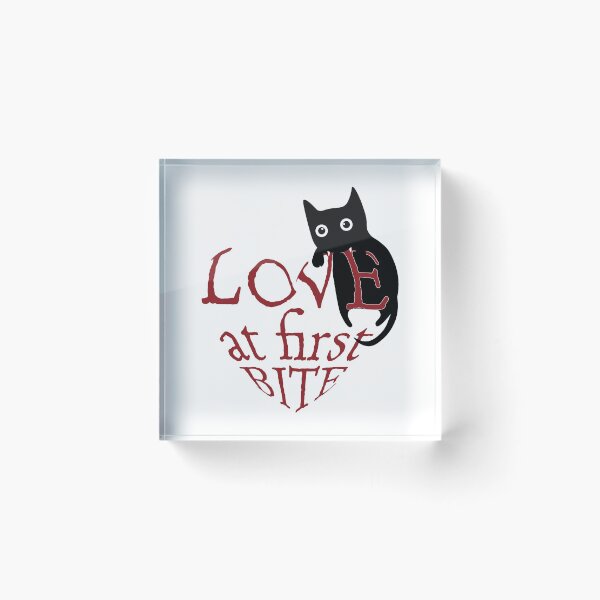 Item preview, LOVE at first BITE - Cat designed and sold by Mylecm.