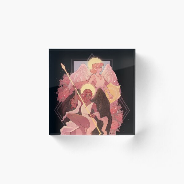 Guardian Angels Acrylic Block