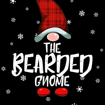 Imagen de la obra Bearded Gnome Family Christmas Pajama Bearded Gnome Gear de DynamicDesign