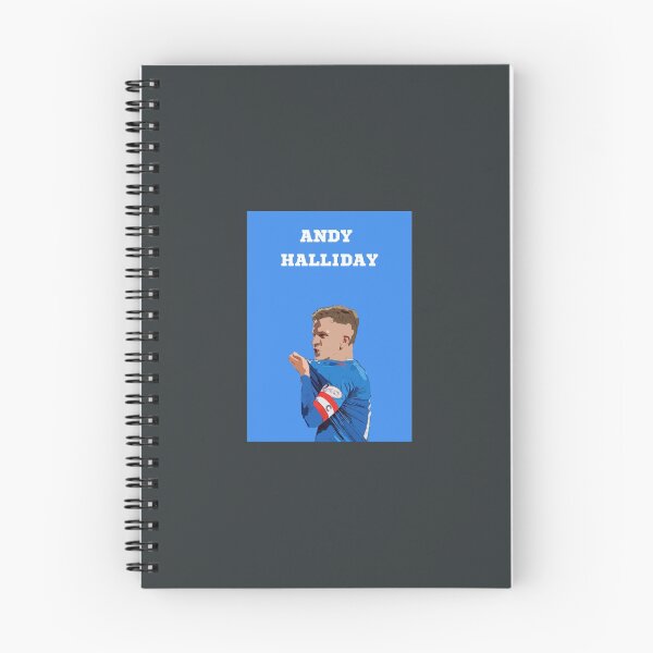 Item preview, Glasgow Rangers Andy Halliday wall art    designed and sold by SuddenlyDays.