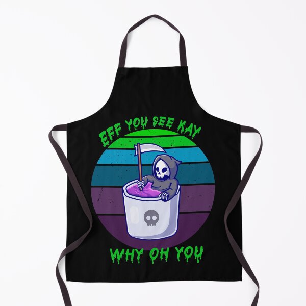 Item preview,  FUNNY Eff you see Kay why oh you grim reaper vintage- men’s and women’s  Halloween  designed and sold by Designs Of all kinds.