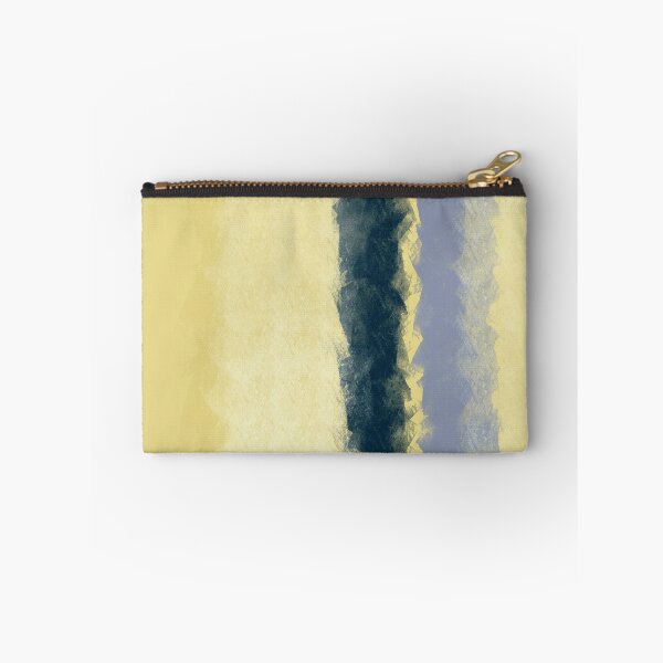 Item preview, Yellow, Navy Blue, Sky Blue Brush Stroke Stripes Design designed and sold by TomSaturnV.