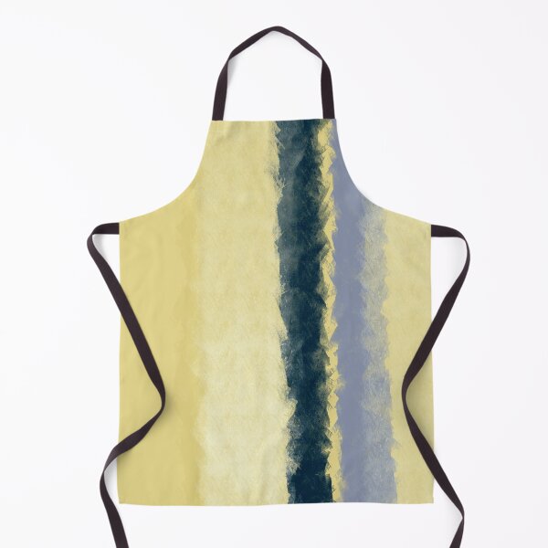 Item preview, Yellow, Navy Blue, Sky Blue Brush Stroke Stripes Design designed and sold by TomSaturnV.