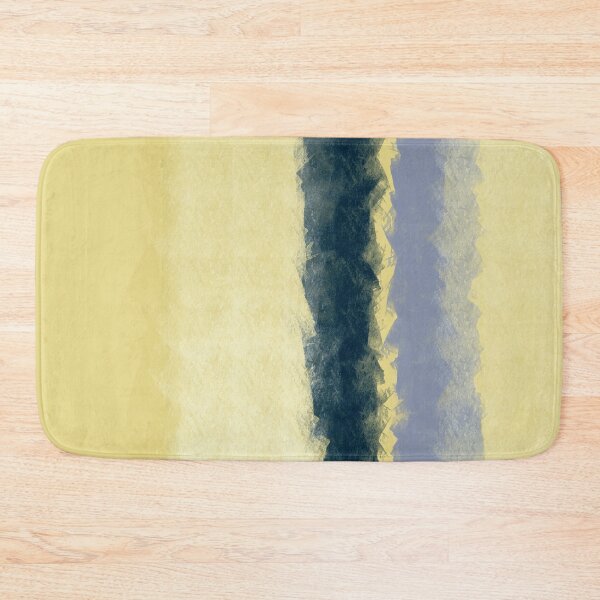 Item preview, Yellow, Navy Blue, Sky Blue Brush Stroke Stripes Design designed and sold by TomSaturnV.