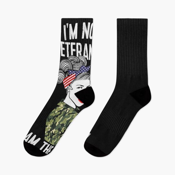 Item preview, Womens I'm Not The Veteran's Wife I'm The Veteran Day Patriotic designed and sold by Marmion434423.